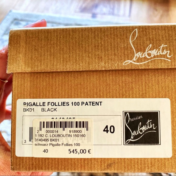 Christian Louboutin Pigalle Follies 100mm Pump NWT - Picture 10 of 13
